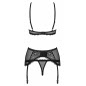 Set Obsessive Basitta Negru S-M