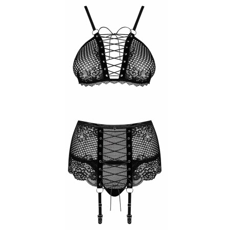 Set Obsessive Basitta Negru S-M