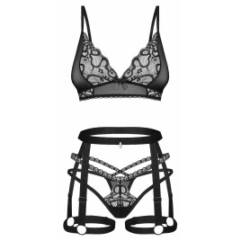 Set Obsessive Blomentis Negru pe xBazar