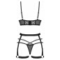 Set Obsessive Blomentis Negru XS-S