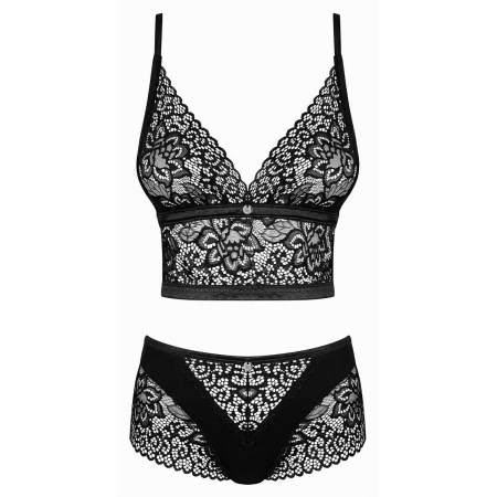 Set Obsessive Cecilla Negru S-M