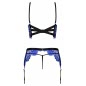 Set Obsessive Cobaltess Albastru L-XL
