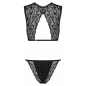 Set Obsessive Elisetta Negru L-XL