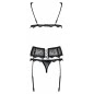 Set Obsessive Emperita Negru S-M