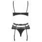 Set Obsessive Heartina Negru L-XL