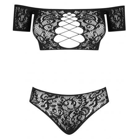 Set Obsessive Inessita Negru XL-2XL