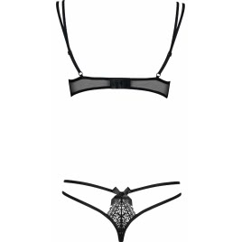 Set Sexy Obsessive Intensa Negru S-M