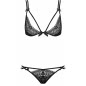 Set Sexy Obsessive Intensa Negru S-M