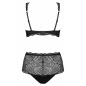Set Obsessive Klarita Negru S-M