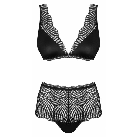 Set Obsessive Klarita Negru S-M