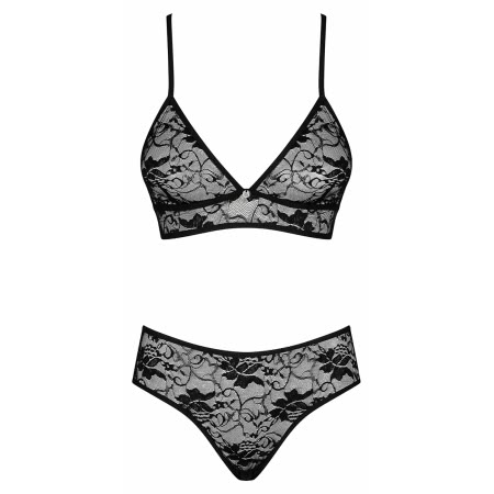 Set Obsessive Kokietta Negru S-M