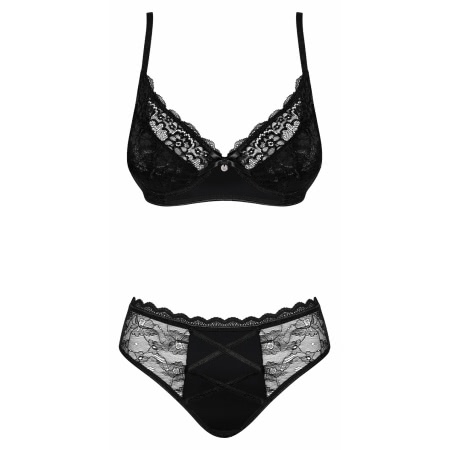 Set Obsessive Laurise Negru S-M