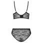 Set Obsessive Laurise Negru S-M