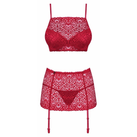 Set Obsessive Lividia Roșu S-M