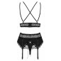 Set Obsessive Lolitte Negru S-M
