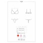 Set Obsessive Luvae Negru S-M