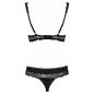 Set Obsessive Miamor Negru L-XL