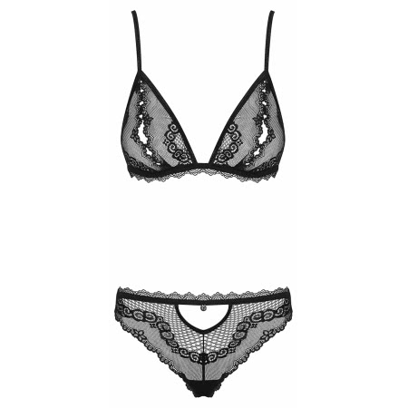 Set Obsessive Millagro Negru S-M