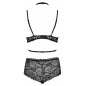 Set Obsessive Raquelia Negru L-XL