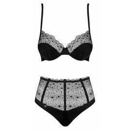 Set Obsessive Sarlotte Negru pe xBazar