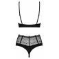 Set Obsessive Sarlotte Negru 2XL