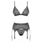 Set Obsessive Shibu Negru L-XL