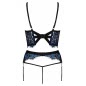 Set Obsessive Yassmyne Albastru L-XL