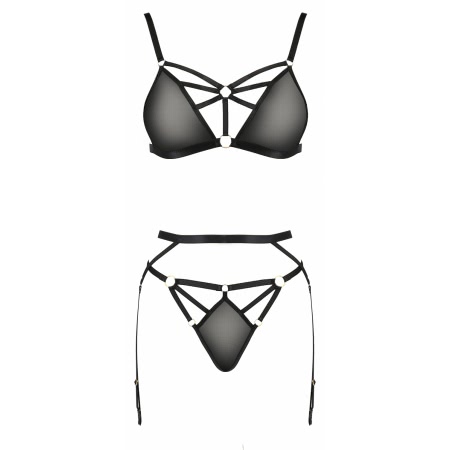 Set Passion Meggy Negru S-M