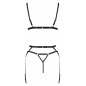 Set Passion Meggy Negru S-M