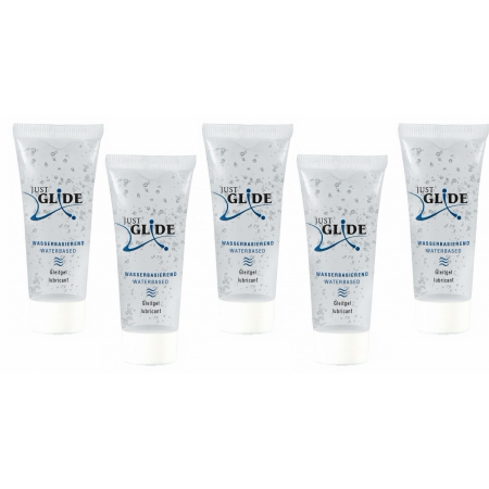 Set Promo 5 x Lubrifiant Just Glide 20ml