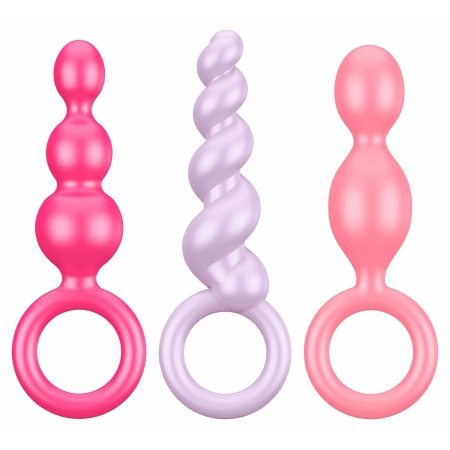 Set Satisfyer Anal Plugs Multicolor
