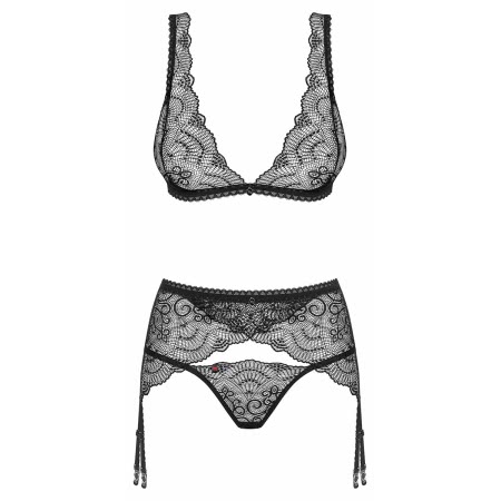 Set Negru Obsessive Firella S-M