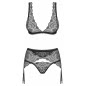Set Negru Obsessive Firella S-M