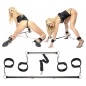 Set Spread-em Bar and Cuff Negru