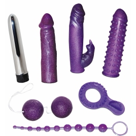 Set Jucarii Sexuale Mov Cu Vibrator 19 Cm pe xBazar