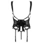 Corset Obsessive Setilla Negru L-XL