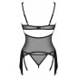 Corset Obsessive Sherila Negru XS-S