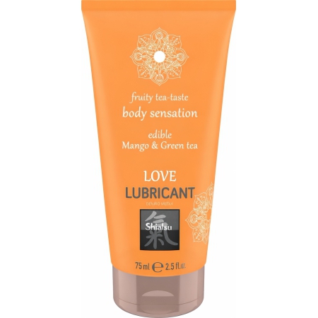 Shiatsu Love Lubricant Mango și Ceai Verde 75 ml