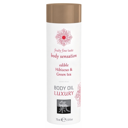 Shiatsu Ulei Comestibil Hibiscus și Ceai Verde 75 ml