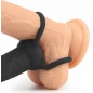 Strap-On Stimulare Anala Double Prober Negru