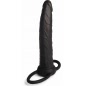 Strap-On Stimulare Anala Double Prober Negru