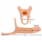Silicone Strap-on Add 6cm Large