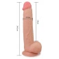 Sliding-Skin Lovetoy 24.5cm Natural