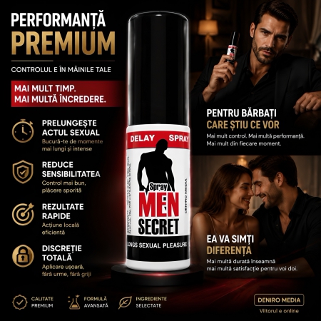 Pachet Ultim: Erecție, Control și Rezistență Maxi