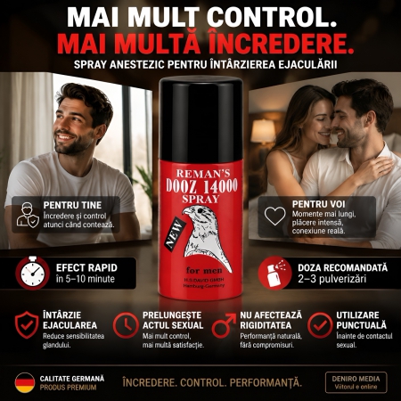 Spray Super Dooz 14000 pentru Întârzierea Ejaculării 45ml