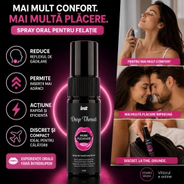 Spray Oral Intt Răcoritor Pentru Felație Adâncă 12ml