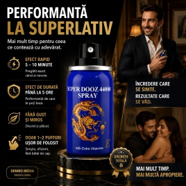 Spray Super Dooz 44000 pentru Întârzierea Ejaculării 45ml