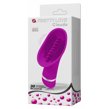 Vibrator Clitoridian Pretty Love Claude din Silicon Mov