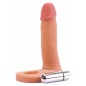 Strap-on Barbati The Ultra Soft Double 12.7cm Natural