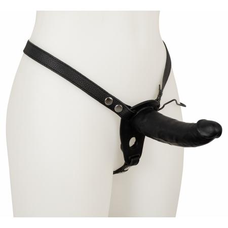 Strap On Cu Vibrații Double Thruster Negru